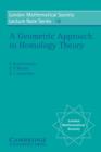 A Geometric Approach to Homology Theory - Book