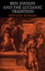 Ben Jonson and the Lucianic Tradition - Book