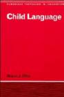 Child Language - Book