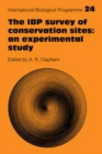 The IBP Survey of Conservation Sites: An Experimental Study - Book