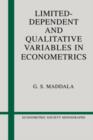 Limited-Dependent and Qualitative Variables in Econometrics - Book