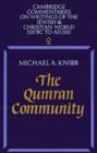 The Qumran Community - Book