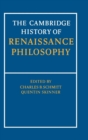 The Cambridge History of Renaissance Philosophy - Book