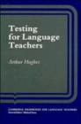 Testing for Language Teachers - Book