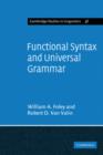 Functional Syntax and Universal Grammar - Book