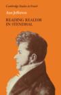 Reading Realism in Stendhal - Book