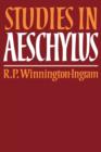 Studies in Aeschylus - Book