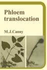 Phloem Translocation - Book