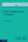 Circuit Double Cover of Graphs - Book