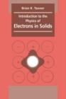 Introduction to the Physics of Electrons in Solids - Book