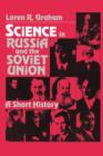 Science in Russia and the Soviet Union : A Short History - Book