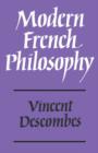 Modern French Philosophy - Book
