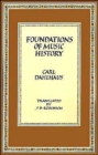 Foundations of Music History - Book