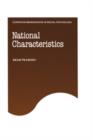 National Characteristics - Book