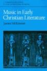 Music in Early Christian Literature - Book