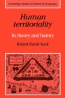 Human Territoriality : Its Theory and History - Book