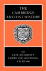 The Cambridge Ancient History - Book
