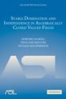 Stable Domination and Independence in Algebraically Closed Valued Fields - Book