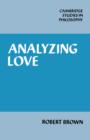 Analyzing Love - Book