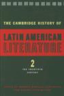 The Cambridge History of Latin American Literature 3 Volume Hardback Set : The Twentieth Century Volume 2 - Book