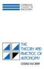 The Theory and Practice of Autonomy - Book