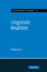 Linguistic Realities : An Autonomist Metatheory for the Generative Enterprise - Book