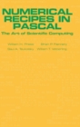 Numerical Recipes in Pascal (First Edition) : The Art of Scientific Computing - Book