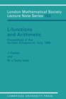 L-Functions and Arithmetic - Book