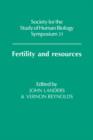 Fertility and Resources - Book