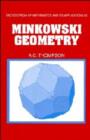 Minkowski Geometry - Book
