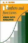 Numbers and Functions : Steps to Analysis - Book