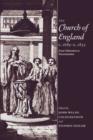 The Church of England c.1689-c.1833 : From Toleration to Tractarianism - Book