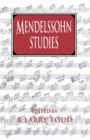 Mendelssohn Studies - Book