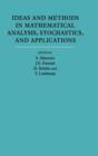 Ideas and Methods in Mathematical Analysis, Stochastics, and Applications: Volume 1 : In Memory of Raphael Hoegh-Krohn - Book