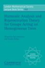 Harmonic Analysis and Representation Theory for Groups Acting on Homogenous Trees - Book