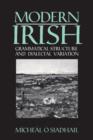 Modern Irish : Grammatical Structure and Dialectal Variation - Book