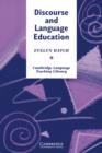 Discourse and Language Education - Book