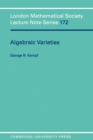 Algebraic Varieties - Book