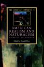 The Cambridge Companion to American Realism and Naturalism : From Howells to London - Book