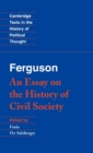 Ferguson: An Essay on the History of Civil Society - Book