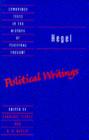 Hegel: Political Writings - Book