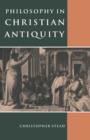 Philosophy in Christian Antiquity - Book