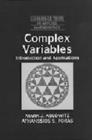 Complex Variables : Introduction and Applications - Book
