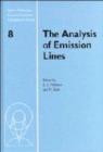 The Analysis of Emission Lines - Book