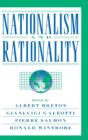 Nationalism and Rationality - Book