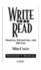 Write to be Read Teacher's manual : Reading, Reflection, and Writing - Book