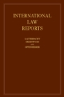 International Law Reports - Book