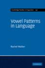 Vowel Patterns in Language - Book