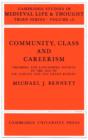 Community, Class and Careers - Book