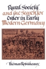 Rural Society and the Search for Order in Early Modern Germany - Book